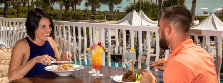 This is Harry and Kim. They decided to grab lunch at their favorite restaurant. It was mostly empty and they only interacted with the hostess, their server, and each other. They also used hand sanitizer. Are they social distancing?