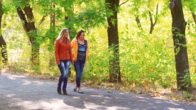 This is Rhea and Assila. They love taking walks and jogs together to catch up on neighborhood gossip. Other than doing that, they've stayed home and have only directly interacted with their immediate families. Are they social distancing?