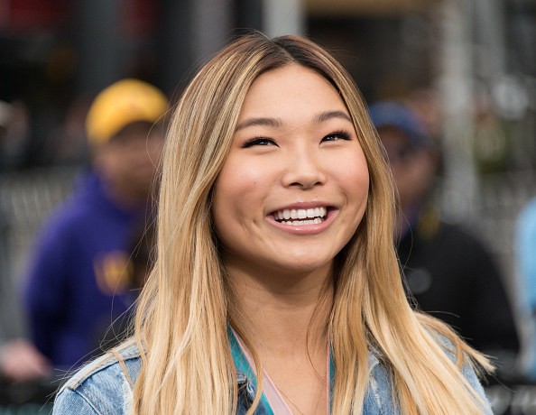 Which sport does Chloe Kim compete in?