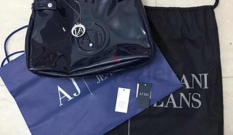 REDUCED PRICE: Authentic Armani Jeanse used Bag for sale  -  AED 360