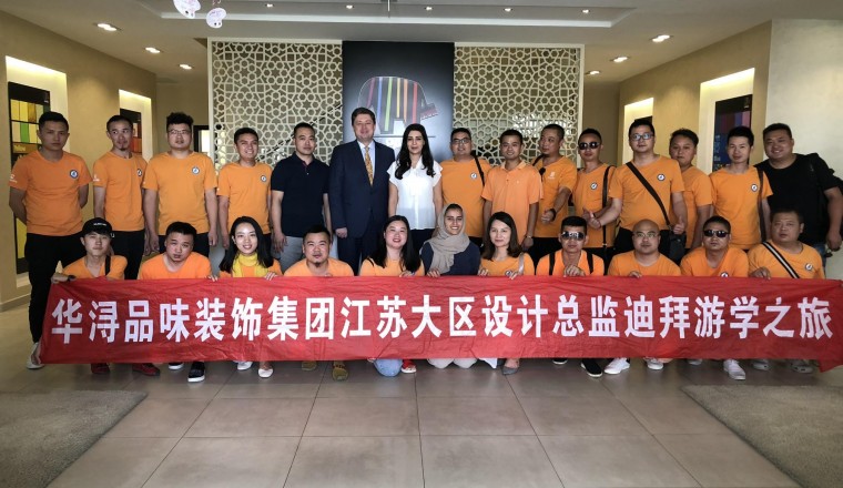 Interior Designers from China Choose Caparol to Learn About the Paint Industry in the Middle East