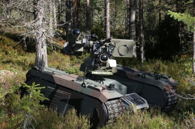 Kongsberg and Milrem Robotics Showcase a Robotic Antitank and HMG system at AUSA