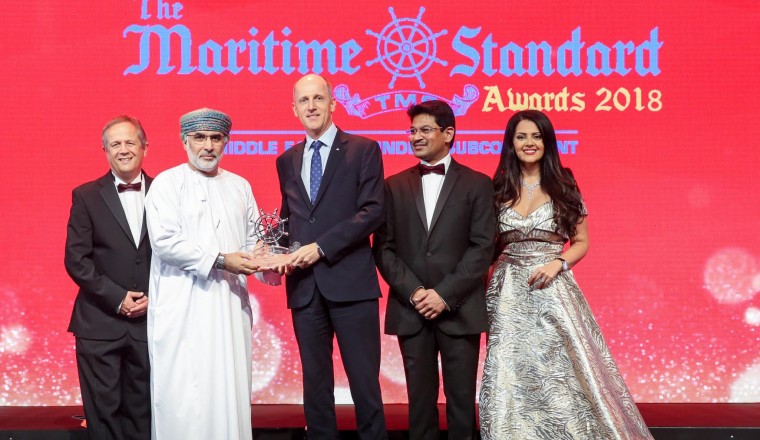 GAC Wins The Maritime Standard Awards 2018 Transportation & Logistics Accolade