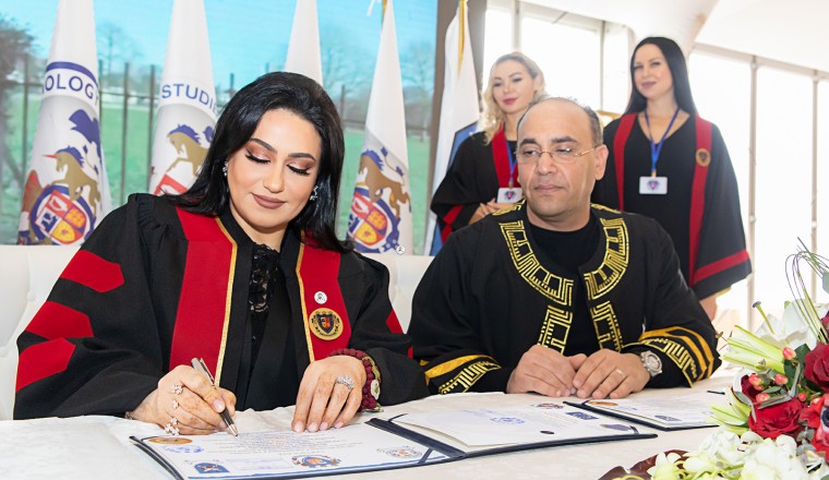 Nashwa Al Ruwaini Receives an Honorary Doctorate from Oxford