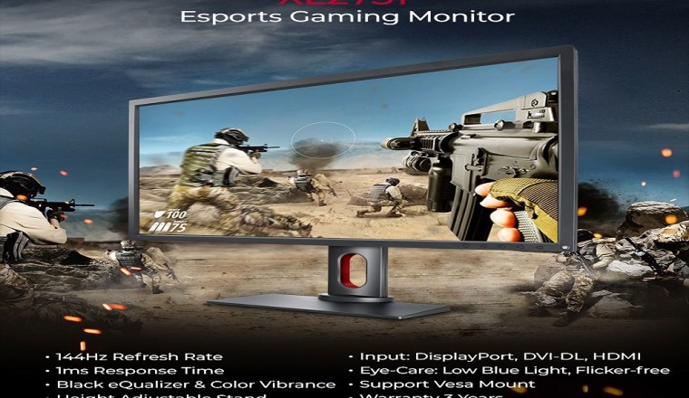 BenQ Introduces New Esports Gaming Monitor, ZOWIE XL2731 With Black eQualizer And Colour Vibrance In Middle East