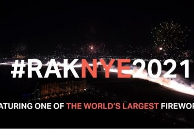 رأس الخيمة تستضيف واحداً من أضخم عروض الألعاب النارية بمناسبة احتفالات رأس السنة لاستقبال عام 2021