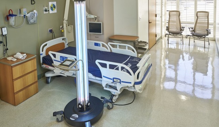 UVDI-360 Room Sanitizer Inactivates SARS-CoV-2 at 12 Feet (3.65 Meters) Distance in 5 Minutes