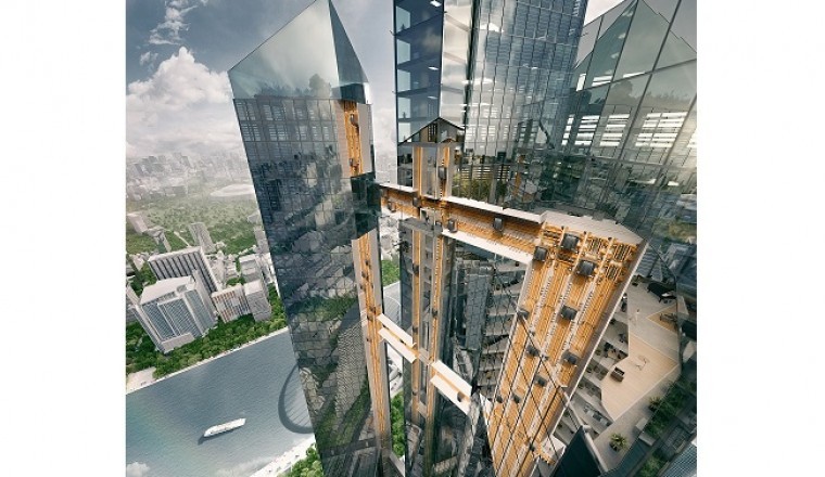 TK Elevator presents ropeless MULTI mobility solution at German Pavilion of Expo 2020 Dubai