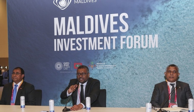 Maldives Investment Forum graced by the President of Maldives, H.E. Ibrahim Mohamed Solih held at Expo 2020 Dubai