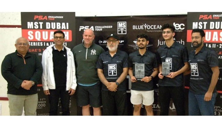 Ramachandran breezes past Shams to takes MST Dubai Squash Series 1 title