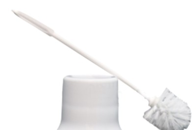 Toilet Brush With Holde White