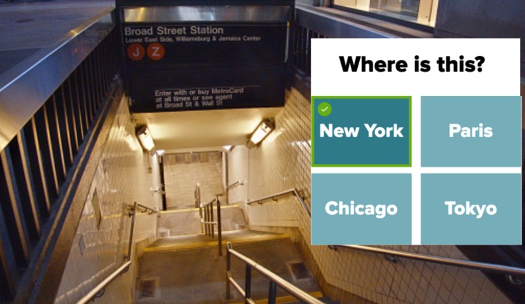 Identify The City By The Subway Trivia Quiz