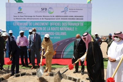 الصندوق السعودي للتنمية يفتتح مشروعين تنمويين ويضع حجر الأساس لآخر  في جمهورية جيبوتي