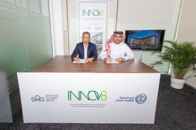 Arbah Capital and Strategic Housing Group tie up in a joint venture, launching ‘Innov8’, the first of its kind co-living hybrid hotel brand