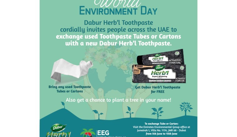 Dabur Herb’l Toothpaste’s World Environment Day Campaign calls for action to Reduce waste and Plant more Trees