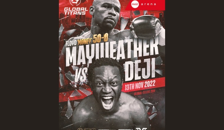 Floyd Mayweather vs Deji to headline Global Titans Fight Night in Dubai