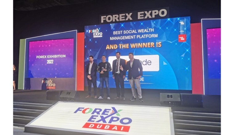 ZuluTrade wins ‘Best Social Wealth Management Platform’ award at the Forex Expo Dubai