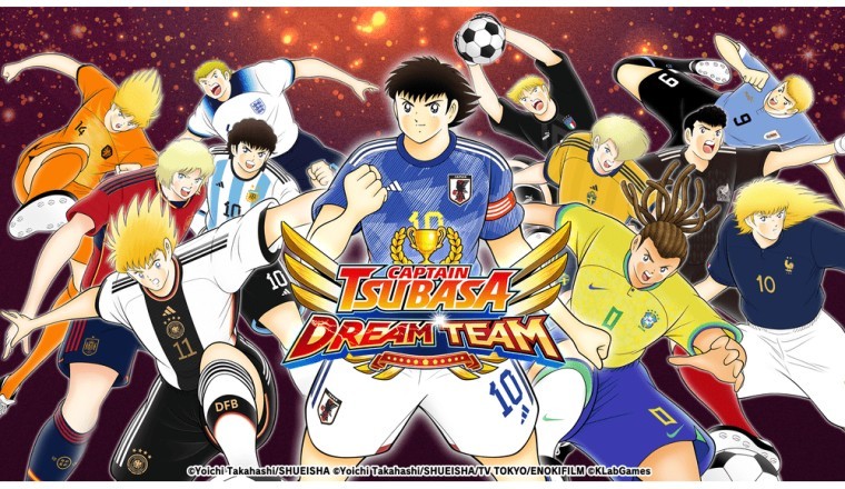 “Captain Tsubasa: Dream Team” Debuts New Players Wearing National Team Official Kits from Around the World in the World Dream Campaign