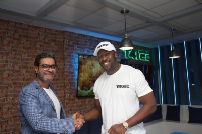 Andre Russell signs on as brand ambassador for UK tech company