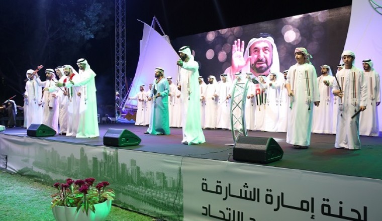 Large crowds come together in Sharjah to celebrate the UAE’s 51st National Day