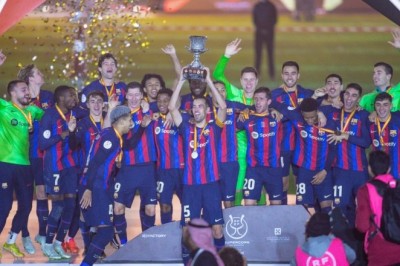 Barcelona crowned Spanish Super Cup champions in Riyadh