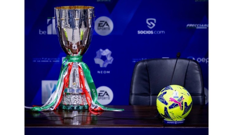 في المؤتمر الصحفي لكأس السوبر الإيطالي