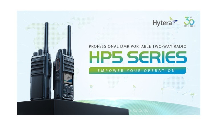 هيتيرا تُعزّز الجيل الجديد من أجهزة الراديو اللاسلكية الرقمية ثنائية الاتجاه من سلسلة إتش من خلال طرازات إتش بيه 5