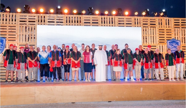 H.H. Sheikh Mohammed bin Hamad Al Sharqi Awards Fujairah Mountain Shooting Championship Winners