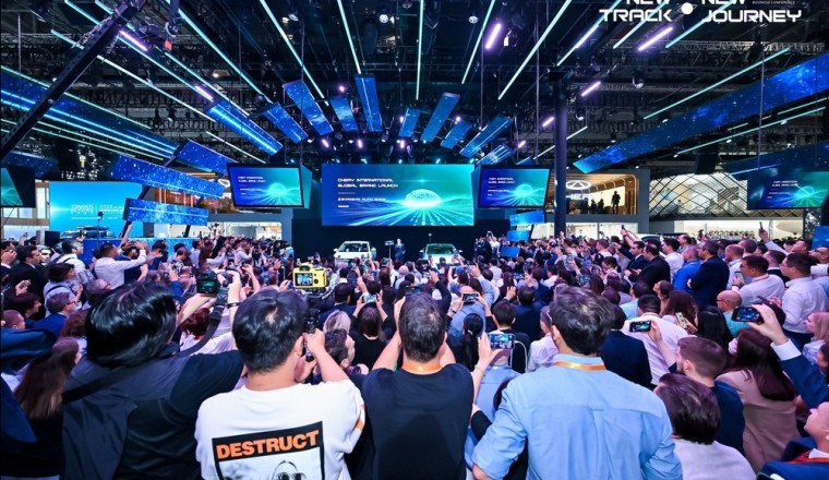 Chery, leading the future in technology, debuted at the Shanghai Auto Show