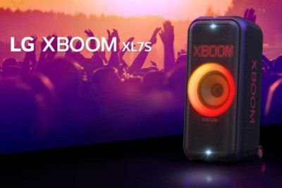 احتفلوا واستمتعوا بنغمات موسيقاكم المفضلة مع مكبر الصوت الجديد XBOOM XL7S من إل جي