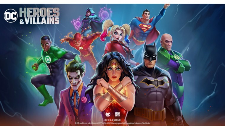 Jam City Unleashes the Super Heroes and Super-Villains of the DC Universe in Epic New Puzzle RPG Game, DC Heroes &amp; Villains