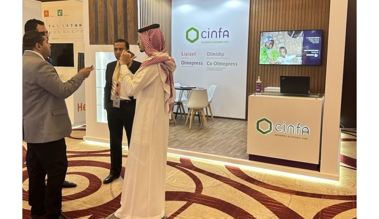 مجموعة CINFA تشارك في المؤتمر السنوي الرابع والثلاثين لجمعية القلب السعودية (SHA)