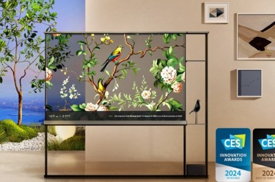 أول تلفزيون OLED لاسلكي وشفاف في العالم يمنح مفهوماً جديداً لتجربة الشاشات المتطورة