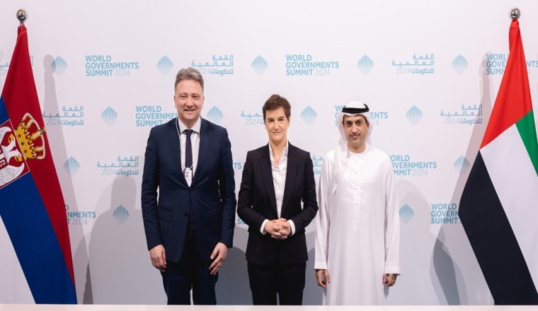 Serbia Signs with UAE’s ATRC to Encourage Use of  Falcon AI Models at WGS 2024