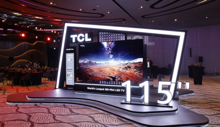 TCL Unveils World's Largest QD-Mini LED TV in Dubai