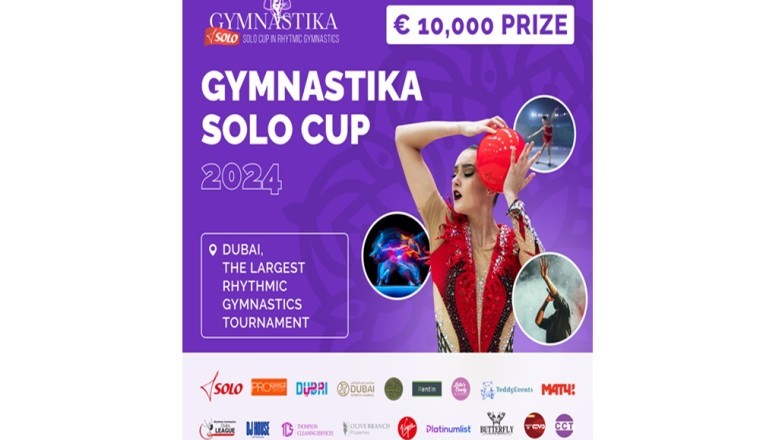 استضافة دبي لأكبر مسابقة دولية للجمباز الإيقاعي في بطولة GYMNASTIKA SOLO CUP 2024