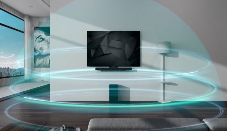 أقيموا الحفلات المذهلة هذا الصيف واستمتعوا بالأجواء الرائعة مع أصدقائكم وعائلاتكم بفضل مكبر صوت LG SC9S Soundbar