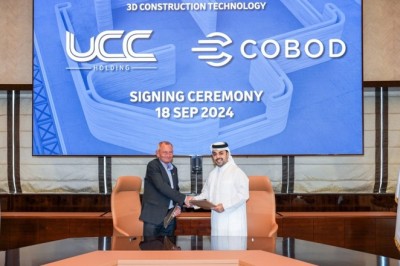 UCC Holding Signs Final Agreement with Denmark’s COBOD to Purchase Third Generation of World’s Largest 3D Printers to Build Sustainable Schools in Qatar