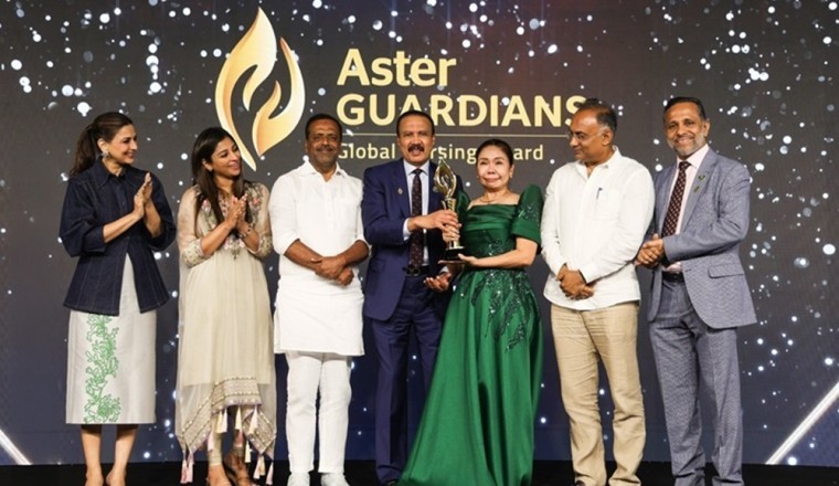 Nurse Maria Victoria Juan from Philippines wins the prestigious Aster Guardians Global Nursing Award 2024