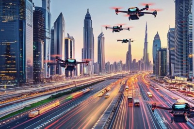 UAE Begins Mapping Air Corridors for Air Taxis and Cargo Drones to Transform Urban Transportation