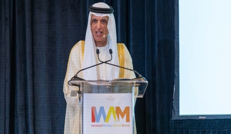Ruler of Ras Al Khaimah, UAE, says ‘science is the bedrock upon which we build a sustainable future’ during opening address at 16th International Workshop on Advanced Materials
