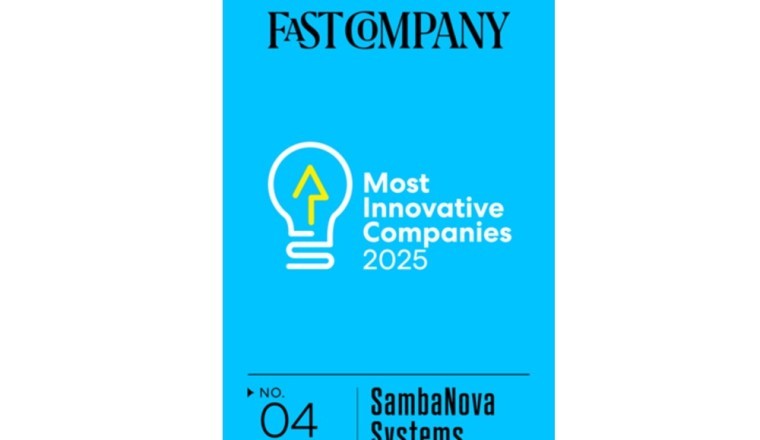 SambaNova Named #4 on Fast Company’s Most Innovative Companies of 2025 L...