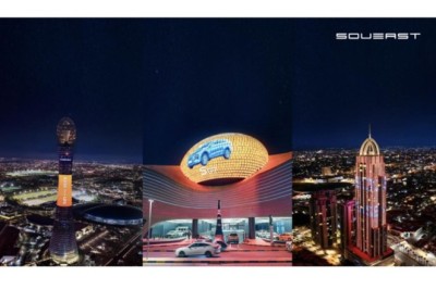 SOUEAST Illuminates Middle East Landmarks, Showcasing a New Urban Mobility Vis...