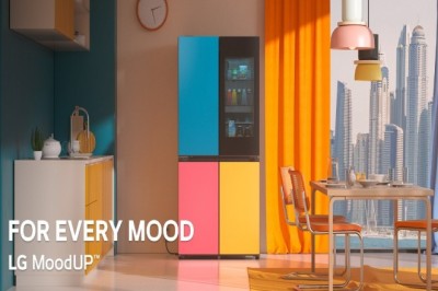 أضفوا لمسة من التألق إلى مطبخكم مع ثلاجة LG MoodUP™ الجديدة