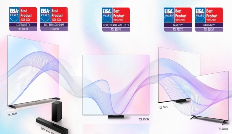 TCL Dominates with Five EISA Awards, Redefining Excellence in Large-Screen and QD-Mini LED Tech
