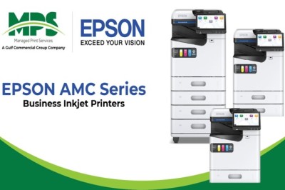 شركة MPS تُطلق طابعات EPSON AMC A4 الجديدة النافثة للحبر الخاصة بالأعمال