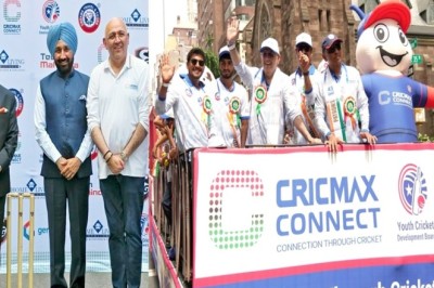 Cricket Makes History at Times Square: First-Ever Match Played in New York City Landmark