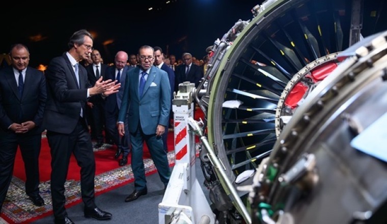 جلالة الملك محمد السادس يدشّن مشروعًا تاريخيًا: المغرب يحتضن أول منظومة إفريقية لتجميع محركات الطائرات باستثمار من مجموعة سافران بقيمة 350 مليون يورو