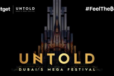 Bitget Lights Up UNTOLD Dubai with Immersive LED Tower and Global Fan Experience