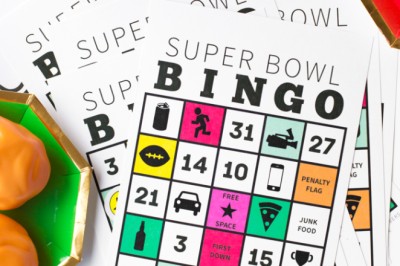 2025 Free Printable Super Bowl Bingo